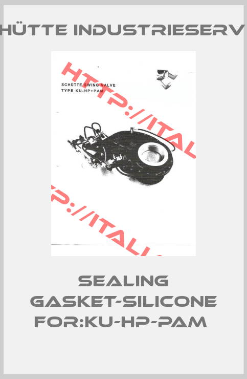 Schütte Industrieservice-Sealing gasket-silicone For:KU-HP-PAM 