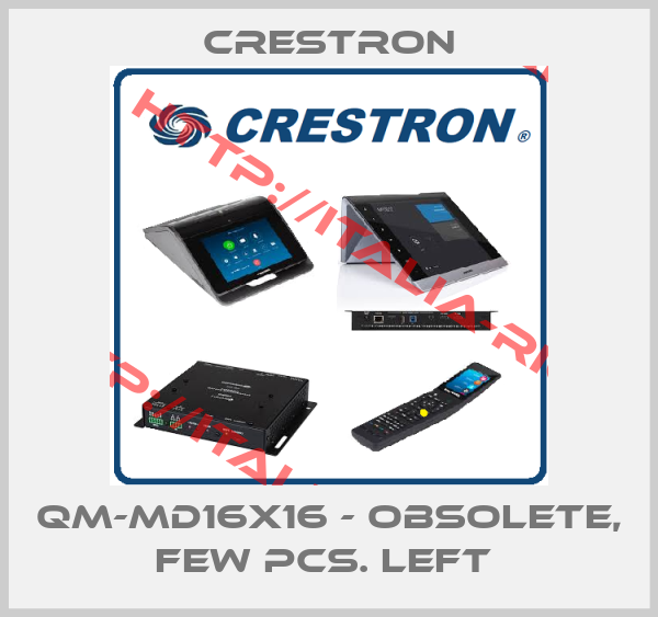Crestron-QM-MD16X16 - obsolete, few pcs. left 