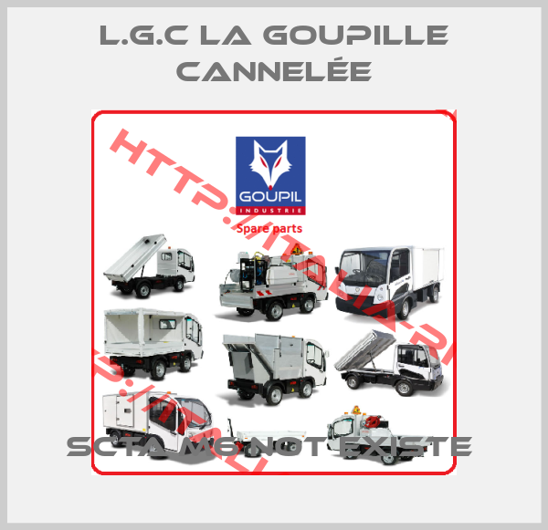 L.G.C La Goupille Cannelée-SCTA M6 not existe 