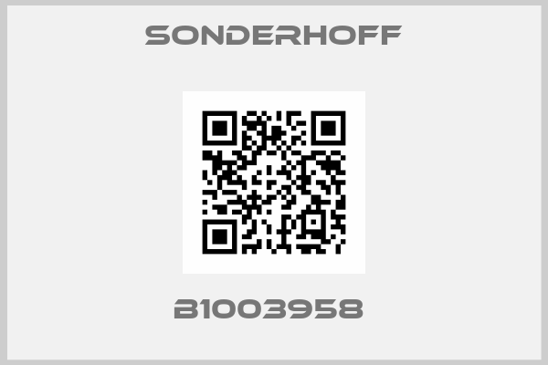 SONDERHOFF-B1003958 