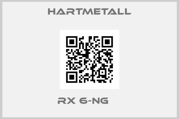 Hartmetall-RX 6-NG    