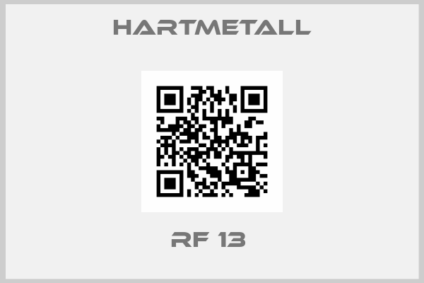 Hartmetall-RF 13 