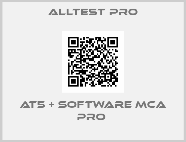 Alltest Pro-AT5 + software MCA PRO 