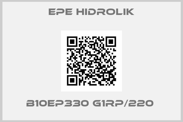 EPE Hidrolik-B10EP330 G1RP/220 
