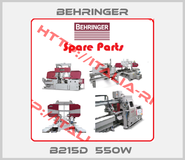 Behringer-B215D  550W 