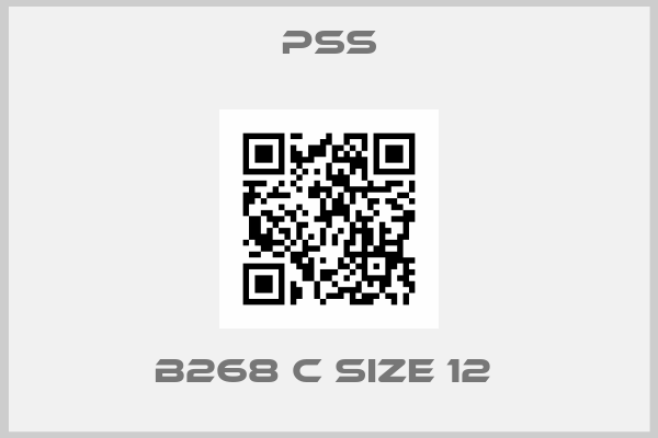 PSS-B268 C SIZE 12 