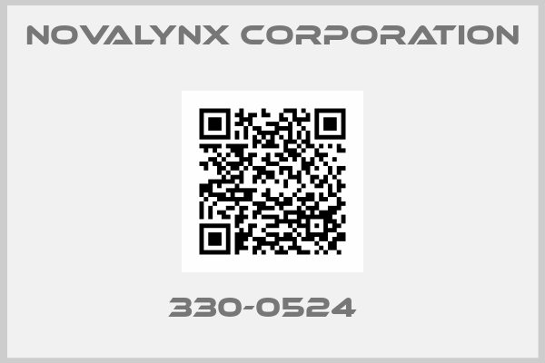NOVALYNX CORPORATION-330-0524  