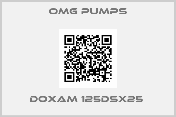 OMG PUMPS-DOXAM 125DSx25 