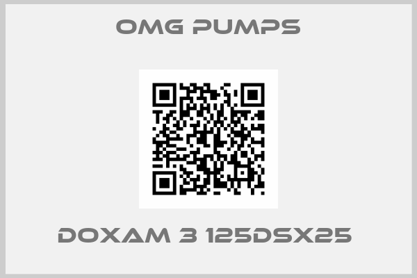 OMG PUMPS-DOXAM 3 125DSx25 