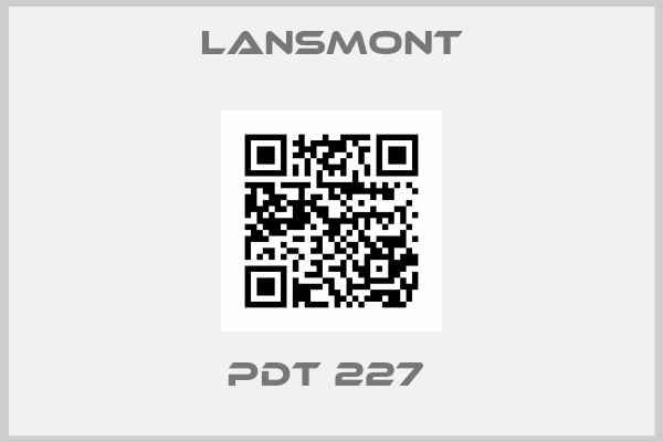 Lansmont- PDT 227 