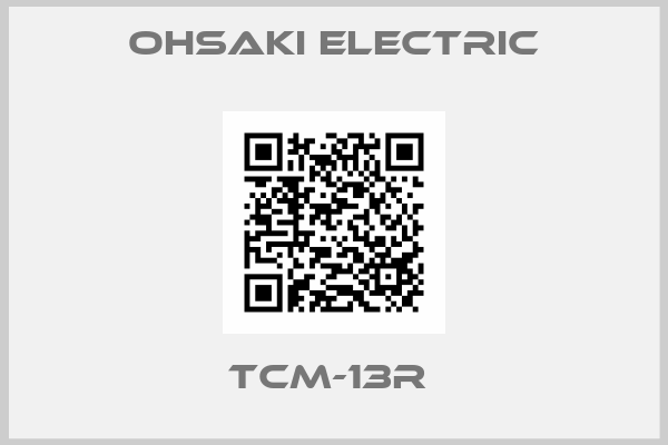 Ohsaki Electric-TCM-13R 