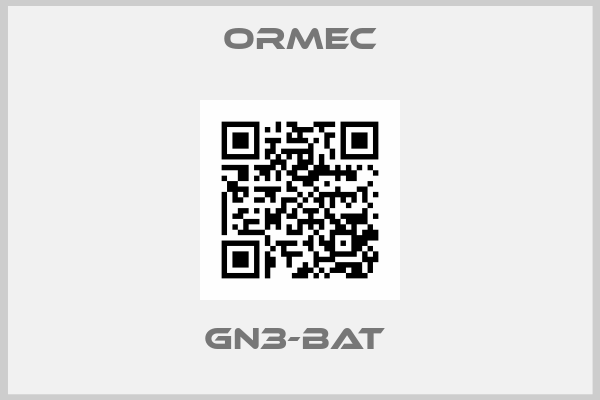 Ormec-GN3-BAT 