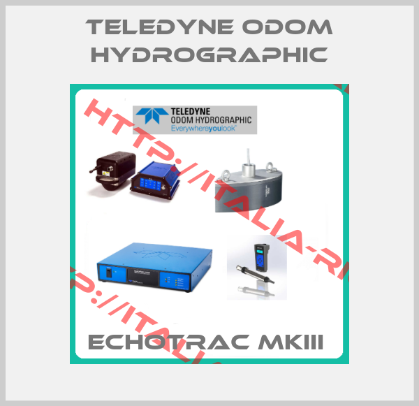 Teledyne Odom Hydrographic-ECHOTRAC MKIII 