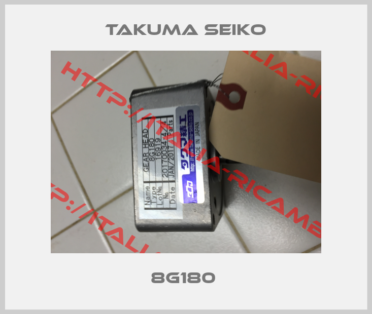 TAKUMA SEIKO-8G180 