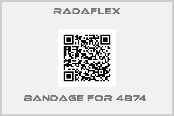 Radaflex-Bandage for 4874 
