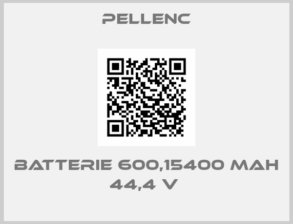Pellenc-BATTERIE 600,15400 MAH  44,4 V 