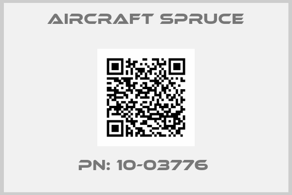 Aircraft Spruce-PN: 10-03776 