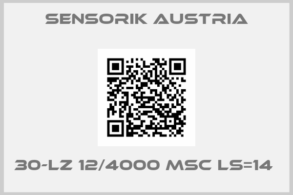 Sensorik Austria-30-LZ 12/4000 MSC LS=14 