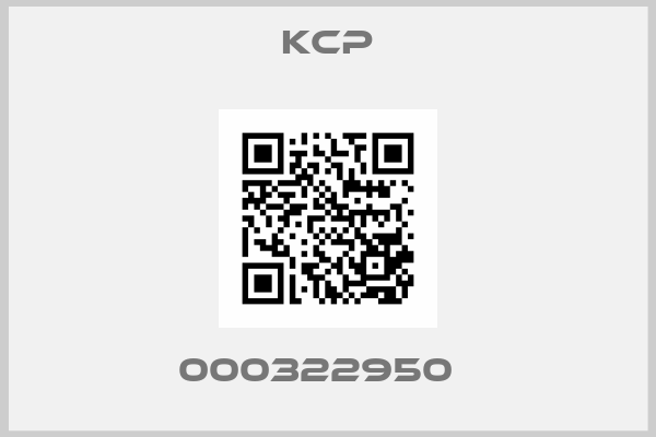 Kcp-000322950  