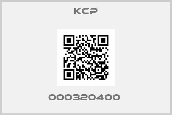 Kcp-000320400 