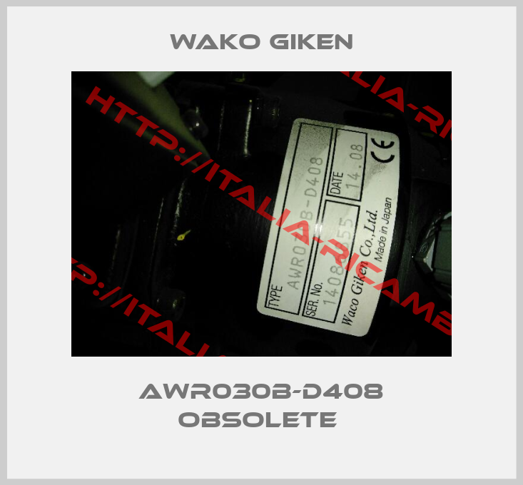 Wako Giken-AWR030B-D408 obsolete 