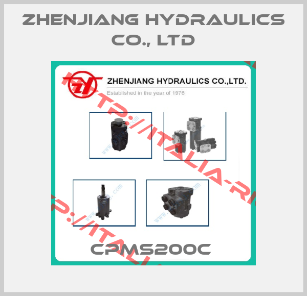ZHENJIANG HYDRAULICS CO., LTD-CPMS200C 