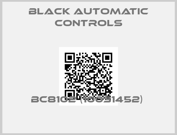 Black Automatic Controls-BC8102 (10031452) 