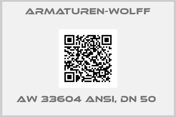 Armaturen-Wolff-AW 33604 ANSI, DN 50 