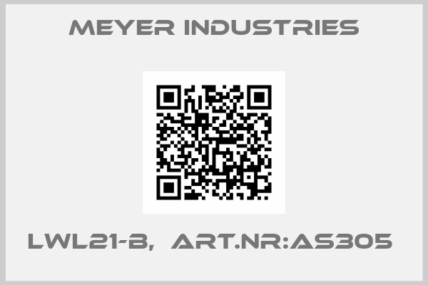 Meyer industries-LWL21-B,  Art.Nr:AS305 