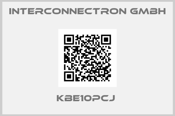Interconnectron GMBH-KBE10PCJ 
