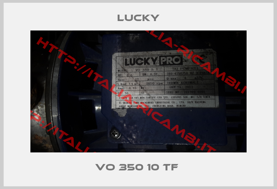 LUCKY-VO 350 10 TF 