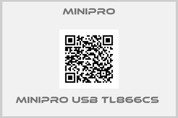 Minipro-MiniPro USB TL866CS 