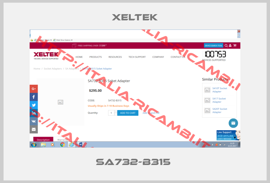 Xeltek-SA732-B315 