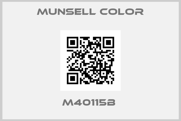 Munsell Color-M40115B 