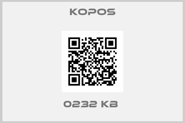 kopos-0232 KB 