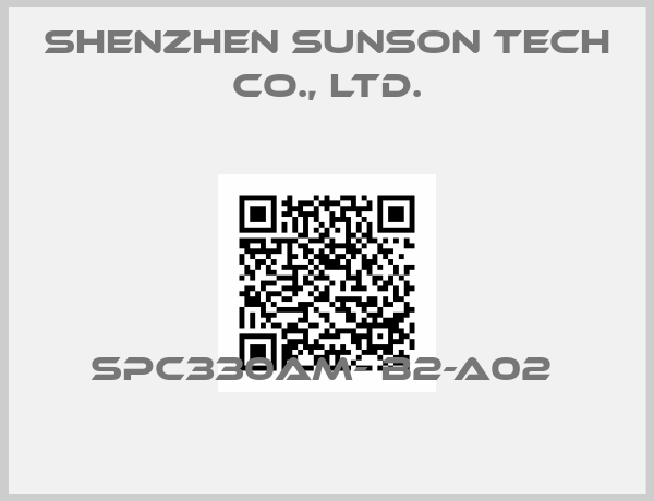Shenzhen Sunson Tech Co., Ltd.-SPC330AM- B2-A02 
