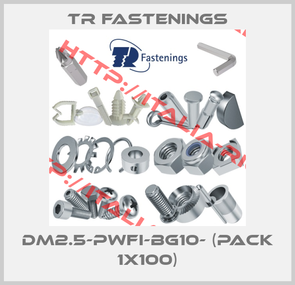 TR Fastenings-DM2.5-PWFI-BG10- (pack 1x100)
