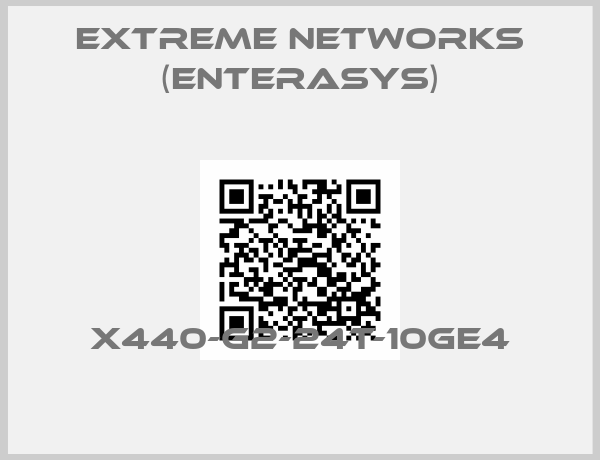 Extreme Networks (Enterasys)-X440-G2-24t-10GE4