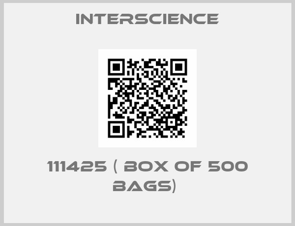 Interscience-111425 ( box of 500 bags) 
