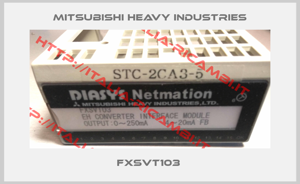 Mitsubishi Heavy Industries-FXSVT103 