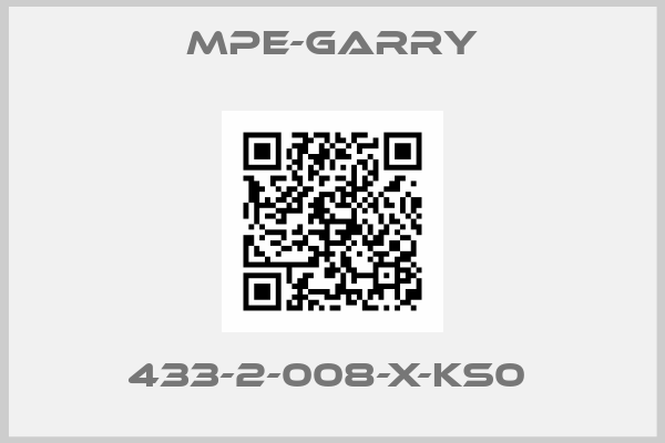 mpe-garry-433-2-008-X-KS0 