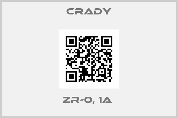 Crady-ZR-0, 1A 