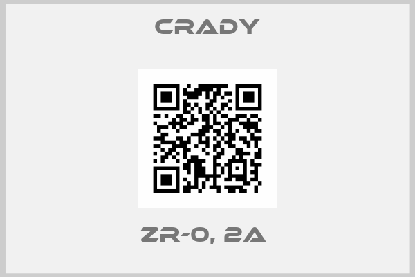 Crady-ZR-0, 2A 