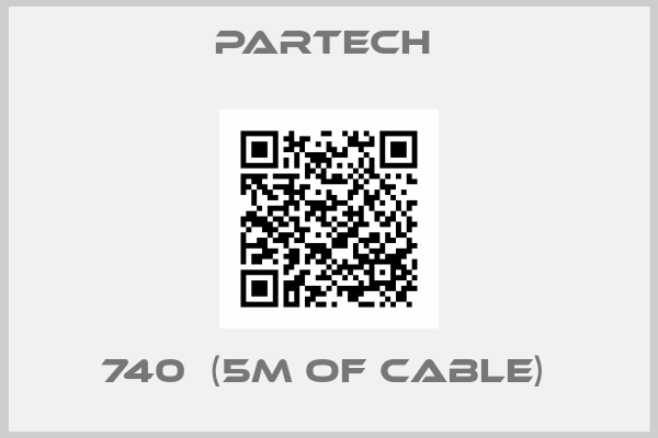 Partech -740  (5m of cable) 