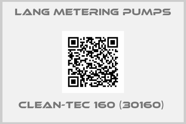 Lang metering pumps-Clean-Tec 160 (30160) 