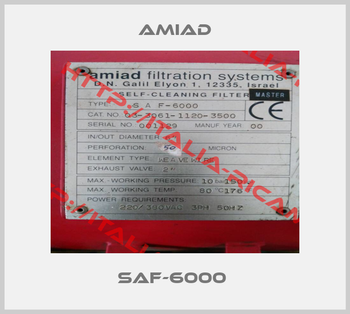 Amiad-SAF-6000 
