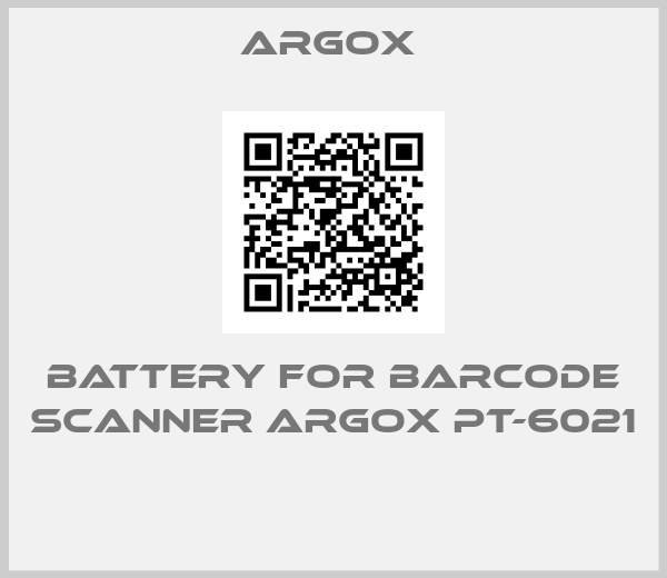 ARGOX -Battery For Barcode Scanner ARGOX PT-6021 