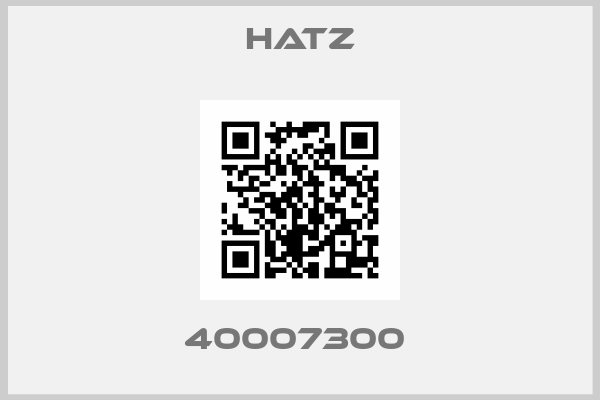 HATZ-40007300 