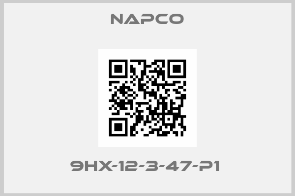 NAPCO-9HX-12-3-47-P1 