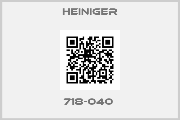 Heiniger-718-040 
